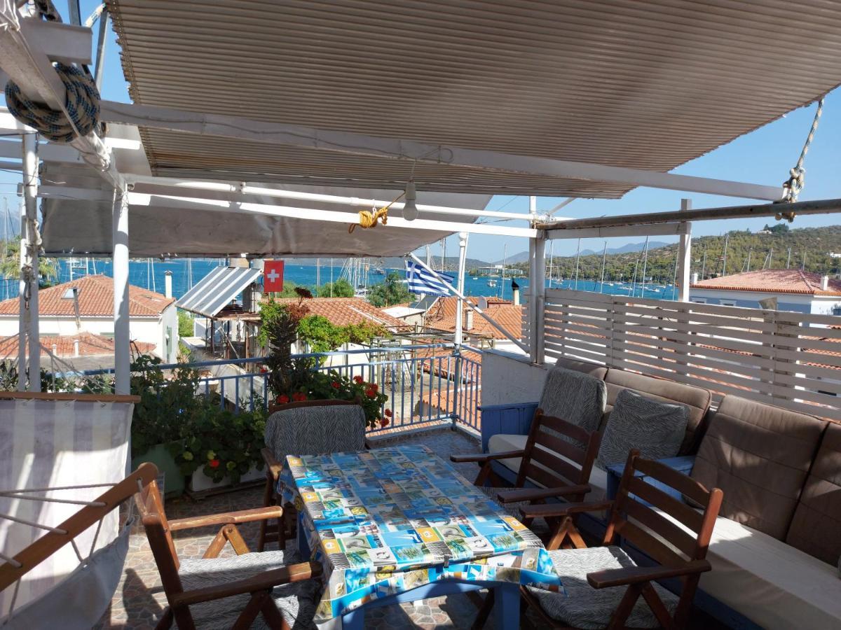 Nikos Rooms And Studios Poros Town المظهر الخارجي الصورة
